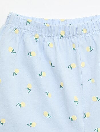 Conjunto de pijama corto - 2 piezas