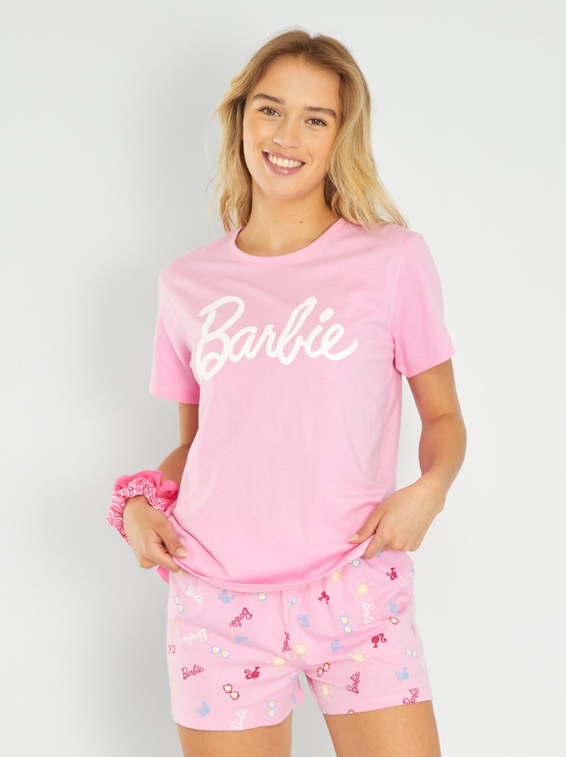 Conjunto de pijama corto - 2 piezas 'Barbie' ROSA - Kiabi