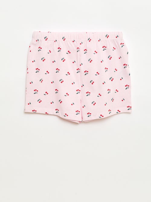Conjunto de pijama corto - 2 piezas - Kiabi