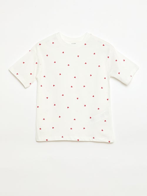 Conjunto de pijama corto - 2 piezas - Kiabi Conjunto de pijama corto - 2 piezas - Kiabi