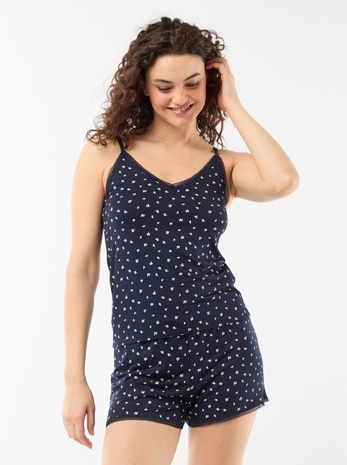 Conjunto de pijama corto - 2 piezas - Kiabi