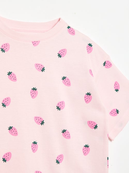 Conjunto de pijama corto - 2 piezas - Kiabi