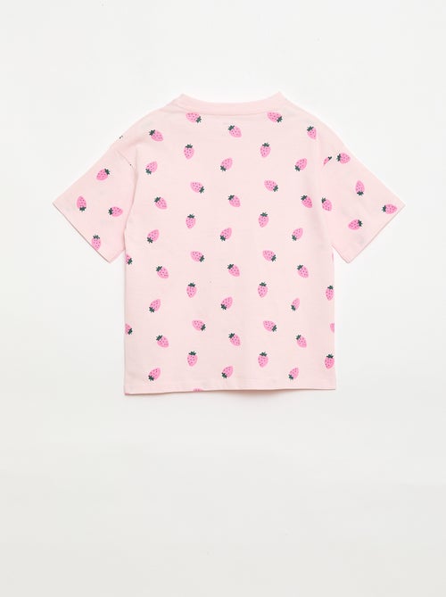 Conjunto de pijama corto - 2 piezas - Kiabi