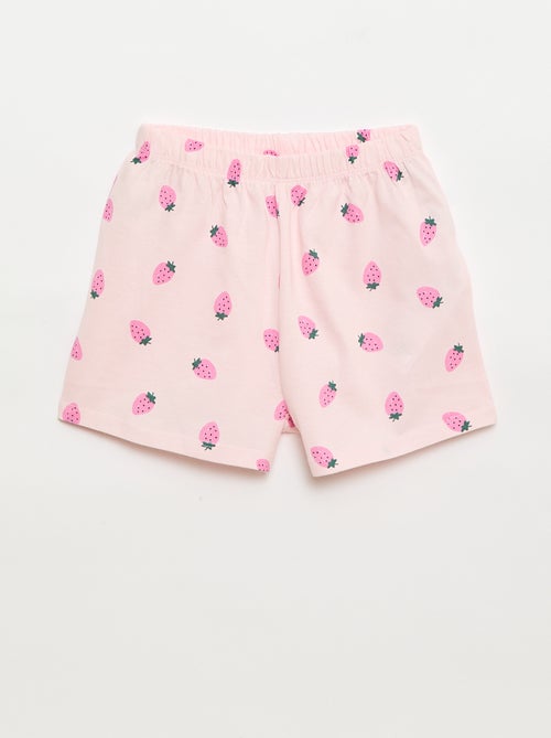Conjunto de pijama corto - 2 piezas - Kiabi