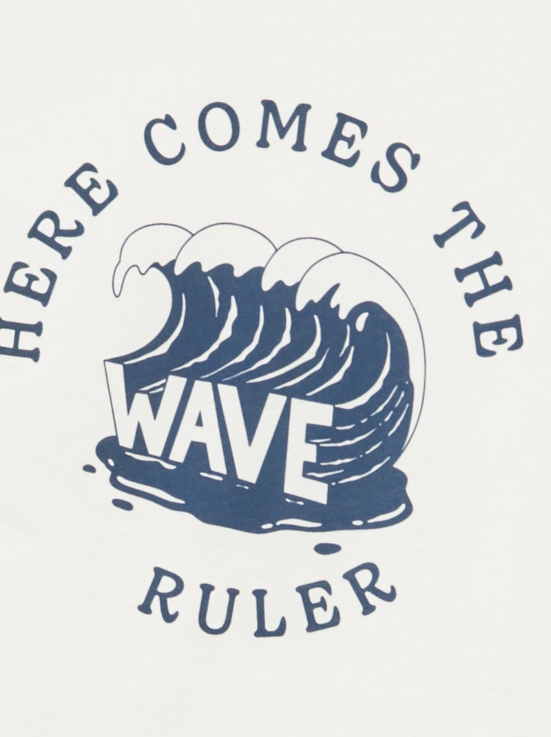 Conjunto de pijama corto - 2 piezas BLANCO - Kiabi