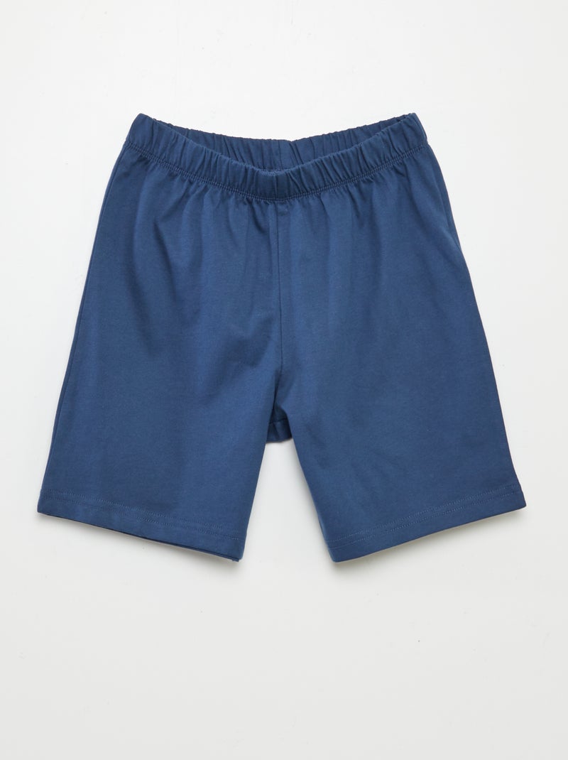 Conjunto de pijama corto - 2 piezas BLANCO - Kiabi