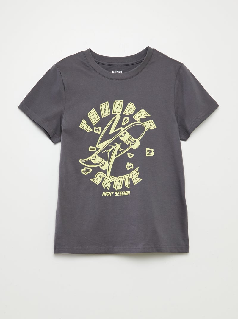 Conjunto de pijama corto - 2 piezas NEGRO - Kiabi