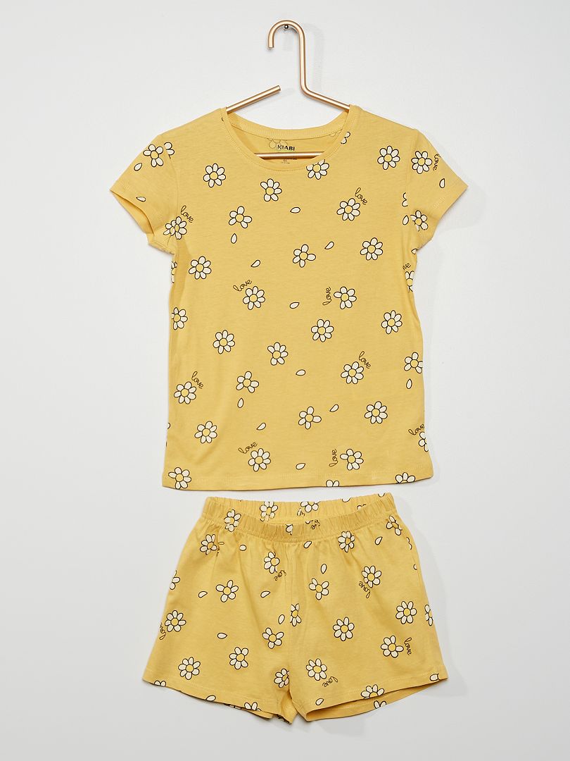 Conjunto de pijama corto AMARILLO Kiabi 4.00€