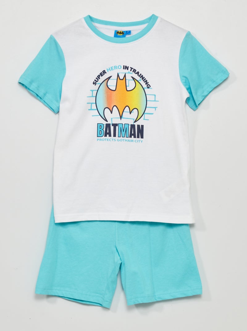 Conjunto de pijama corto 'Batman' - 2 piezas AZUL - Kiabi