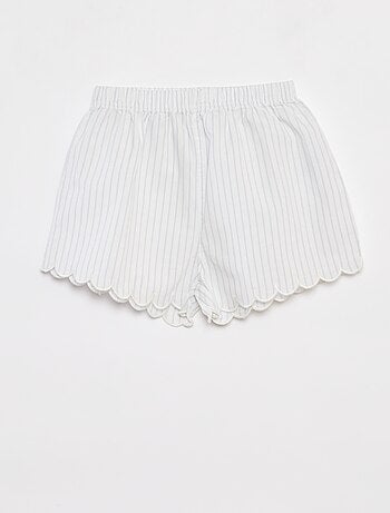 Conjunto de pijama corto + camiseta - 2 piezas