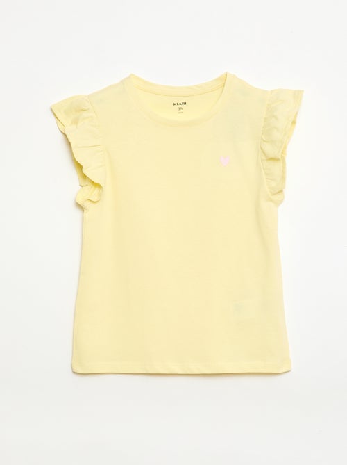 Conjunto de pijama corto camiseta + pantalón corto - 2 piezas - Kiabi Conjunto de pijama corto camiseta + pantalón corto - 2 piezas - Kiabi