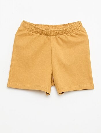 Conjunto de pijama corto camiseta + pantalón corto - 2 piezas