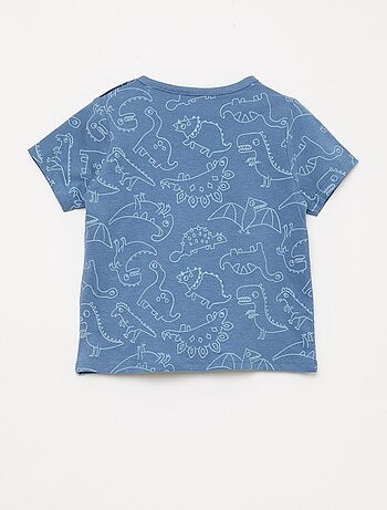 Conjunto de pijama corto camiseta + pantalón corto - 2 piezas