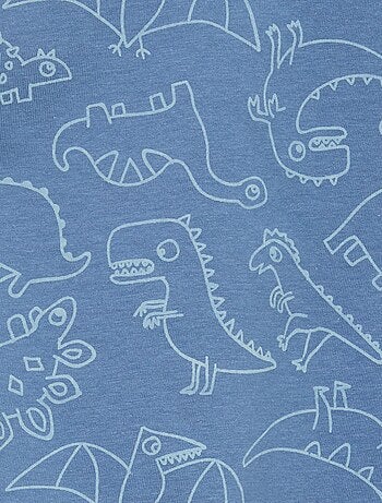 Conjunto de pijama corto camiseta + pantalón corto - 2 piezas