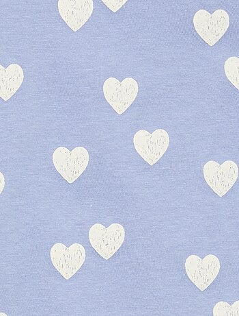 Conjunto de pijama corto camiseta + pantalón corto - 2 piezas