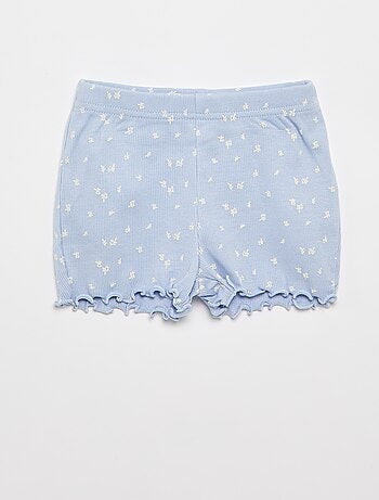 Conjunto de pijama corto camiseta + pantalón corto - 2 piezas