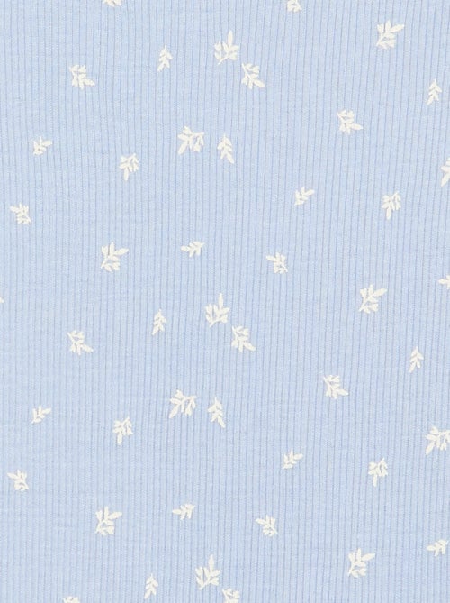Conjunto de pijama corto camiseta + pantalón corto - 2 piezas - Kiabi