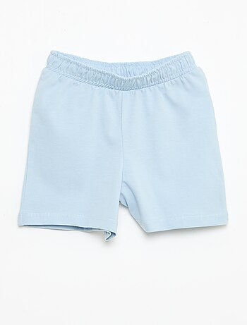 Conjunto de pijama corto camiseta + pantalón corto - 2 piezas