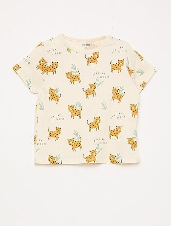 Conjunto de pijama corto camiseta + pantalón corto - 2 piezas