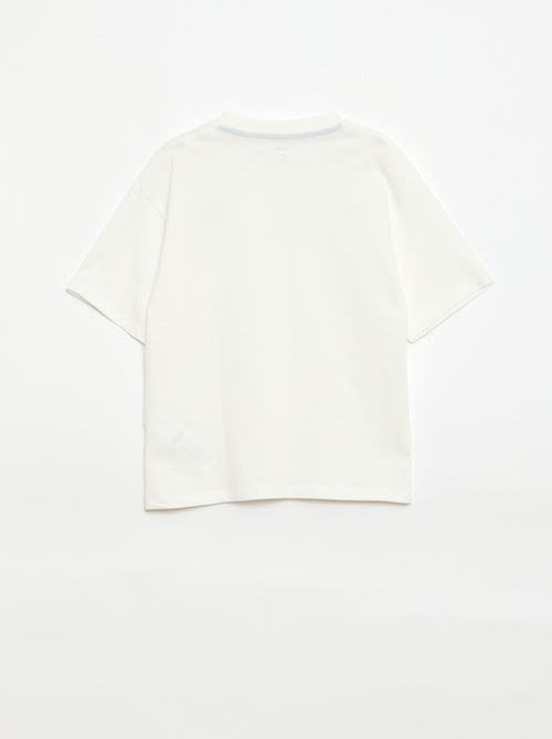 Conjunto de pijama corto camiseta + pantalón corto - 2 piezas - Kiabi