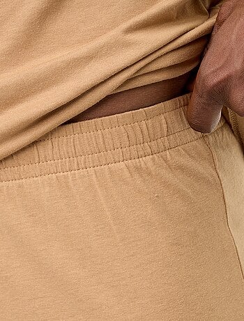 Conjunto de pijama corto camiseta + pantalón corto - 2 piezas