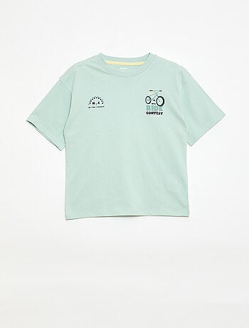 Conjunto de pijama corto camiseta + pantalón corto - 2 piezas