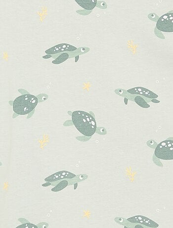 Conjunto de pijama corto camiseta + pantalón corto - 2 piezas