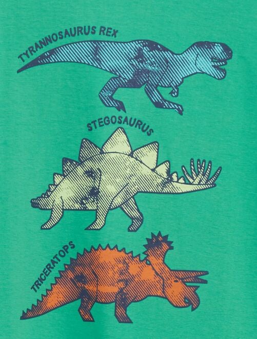 Conjunto de pijama corto 'Dinosaurios' - 2 piezas - Kiabi