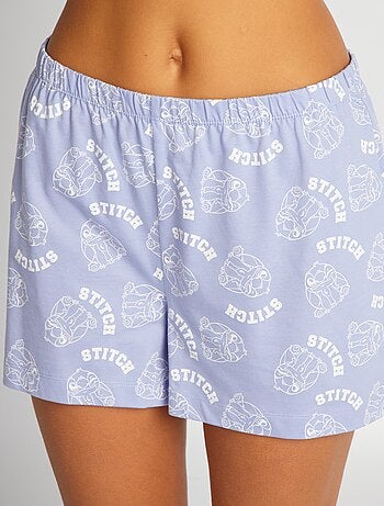 Disney Stitch - Pijama corto para mujer, conjuntos de pijamas para mujer,  tallas S-XL