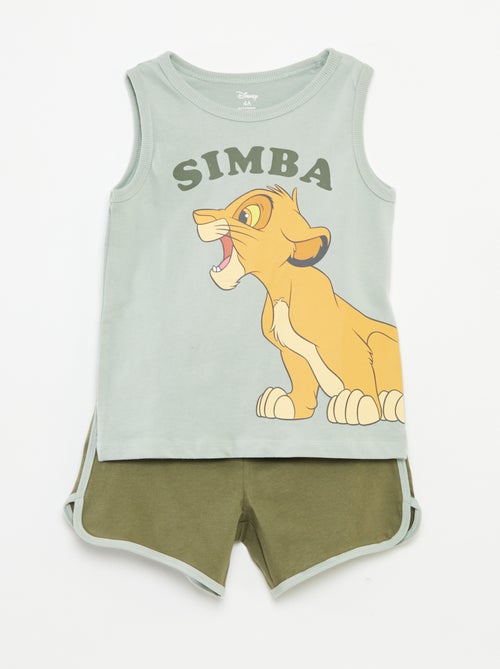 Conjunto de pijama corto 'El Rey León'  - 2 piezas - Kiabi