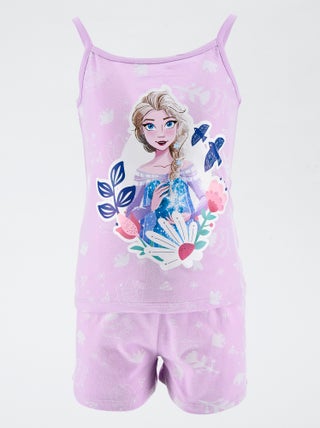 Conjunto de pijama corto 'Frozen' - 2 piezas