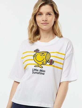 Conjunto de pijama corto 'Mr. Men & Little Miss' - 2 piezas