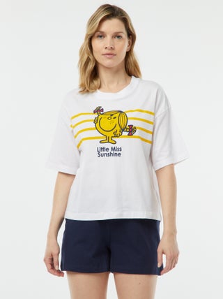Conjunto de pijama corto 'Mr. Men & Little Miss' - 2 piezas