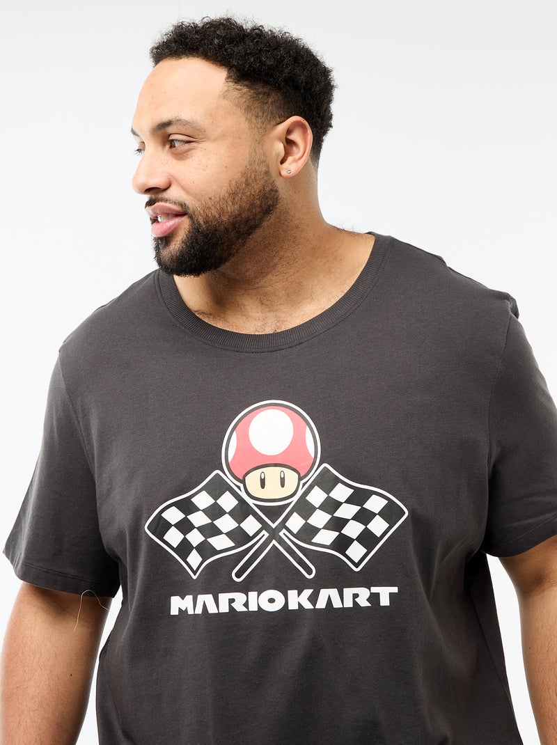 Conjunto de pijama corto 'Nintendo' 'Mario Kart' 'Toad' - 2 piezas Negro - Kiabi