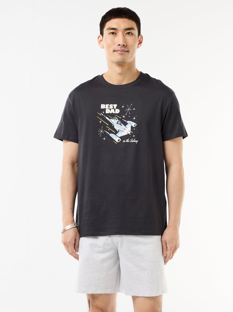 Conjunto de pijama corto 'Star Wars' - 2 piezas Negro - Kiabi