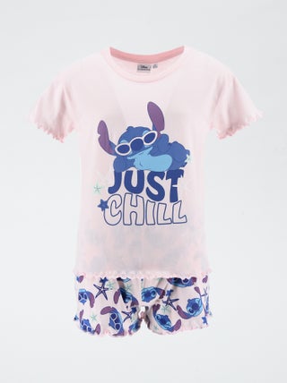 Conjunto de pijama corto 'Stitch' - 2 piezas