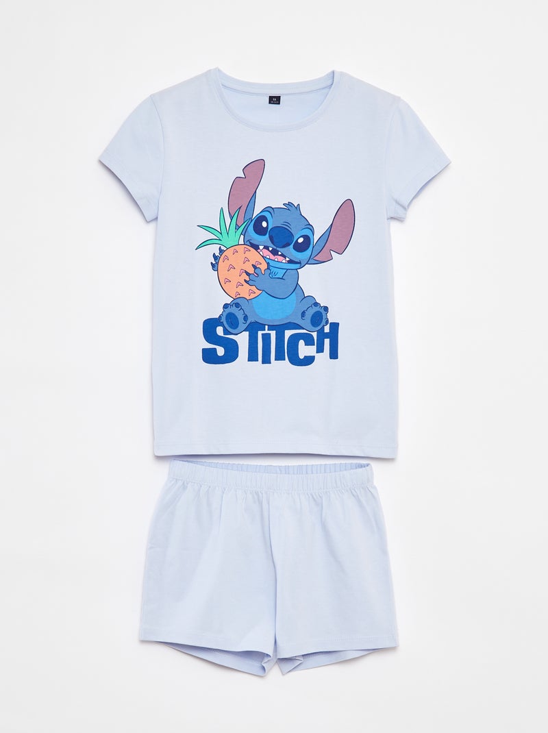 Conjunto de pijama corto 'Stitch' 'Disney' AZUL - Kiabi
