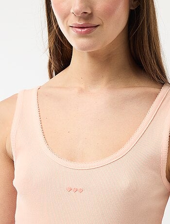 Conjunto de pijama corto vichy - 2 piezas