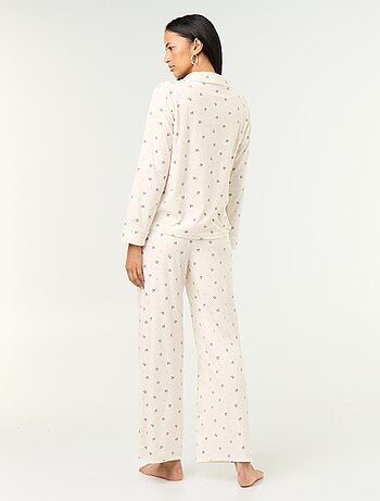 Conjunto de pijama de 2 piezas - Camisero + pantalón