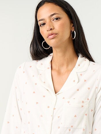 Conjunto de pijama de 2 piezas - Camisero + pantalón