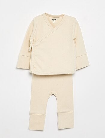 Conjunto de pijama de 2 piezas - colección fácil de poner