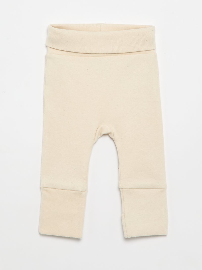 Conjunto de pijama de 2 piezas - colección fácil de poner Beige - Kiabi