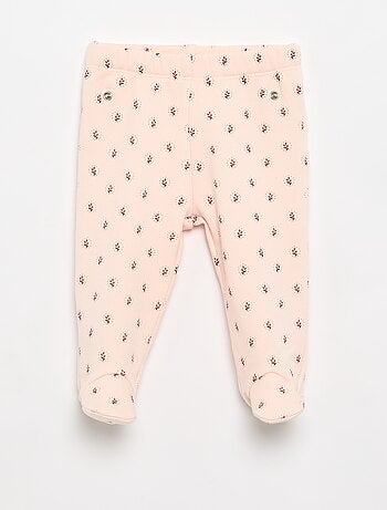 Conjunto de pijama de 2 piezas con pies - 2 piezas