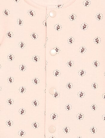 Conjunto de pijama de 2 piezas con pies - 2 piezas