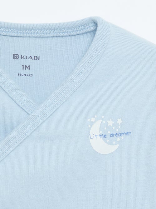 Conjunto de pijama de algodón - 2 piezas - Kiabi Conjunto de pijama de algodón - 2 piezas - Kiabi