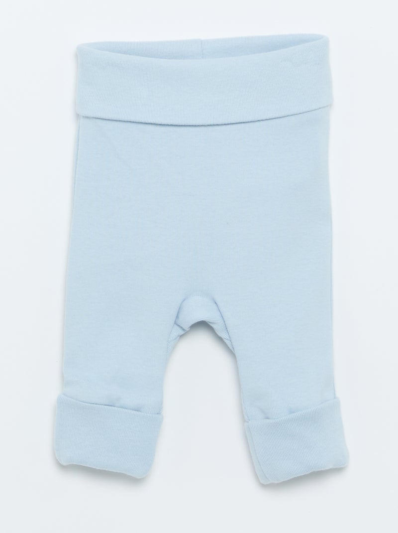 Conjunto de pijama de algodón - 2 piezas Azul - Kiabi