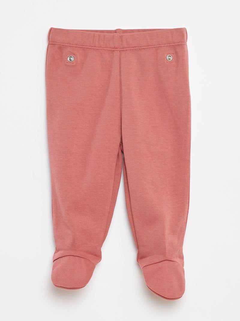 Conjunto de pijama de algodón - 2 piezas Blanco - Kiabi