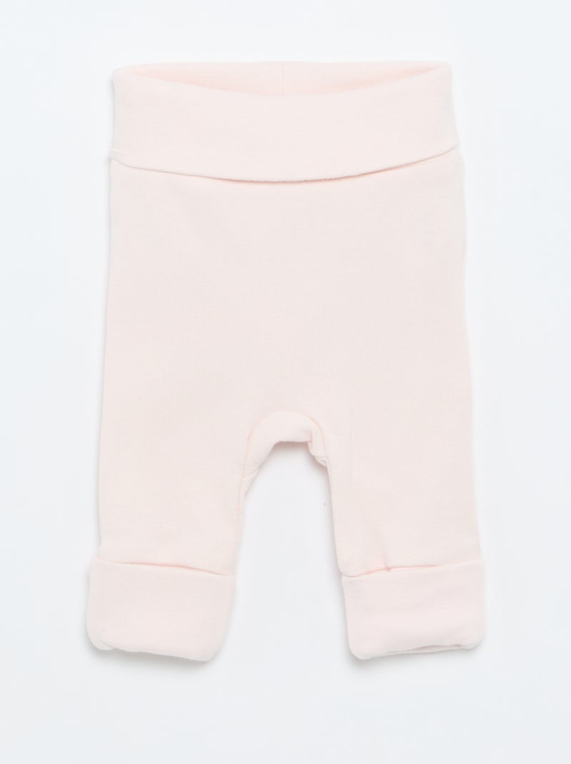 Conjunto de pijama de algodón - 2 piezas Rosa - Kiabi