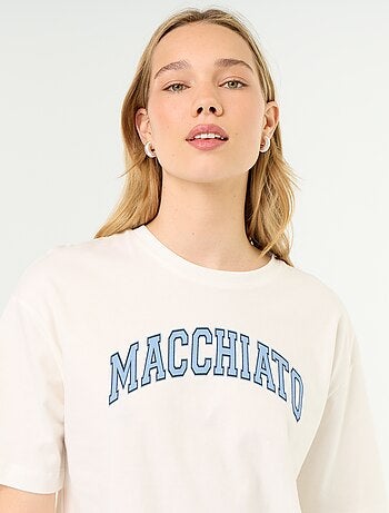 Conjunto de pijama de algodón - Camiseta + pantalón