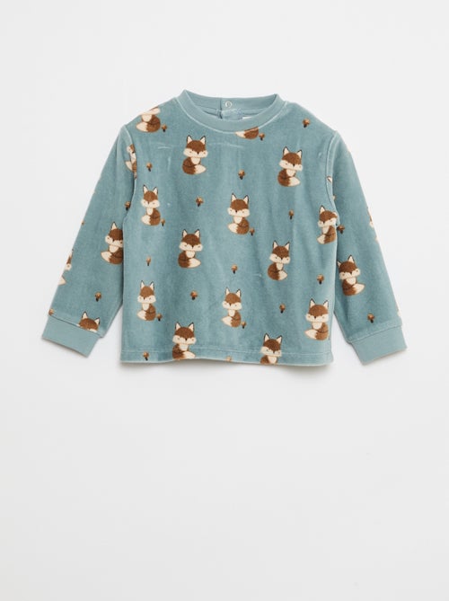 Conjunto de pijama de algodón - Kiabi